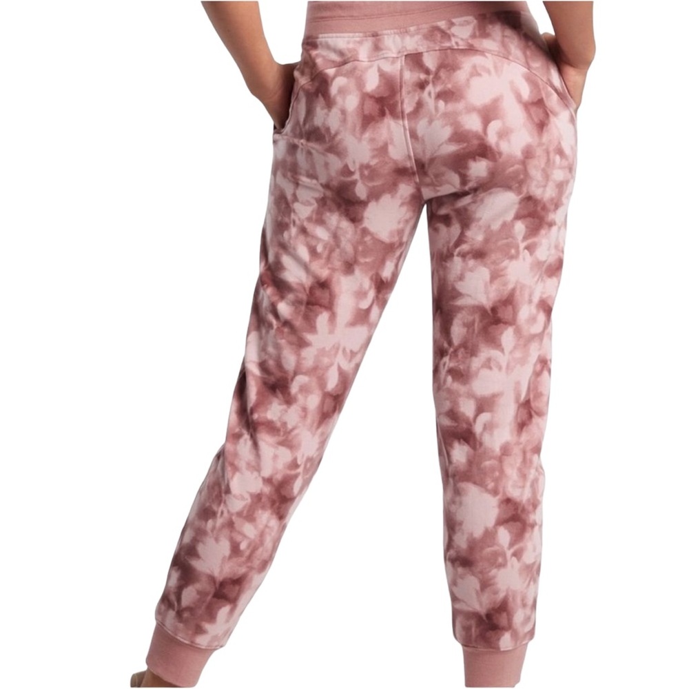 Athleta balance printed joggers drawstring tie dye pants size small